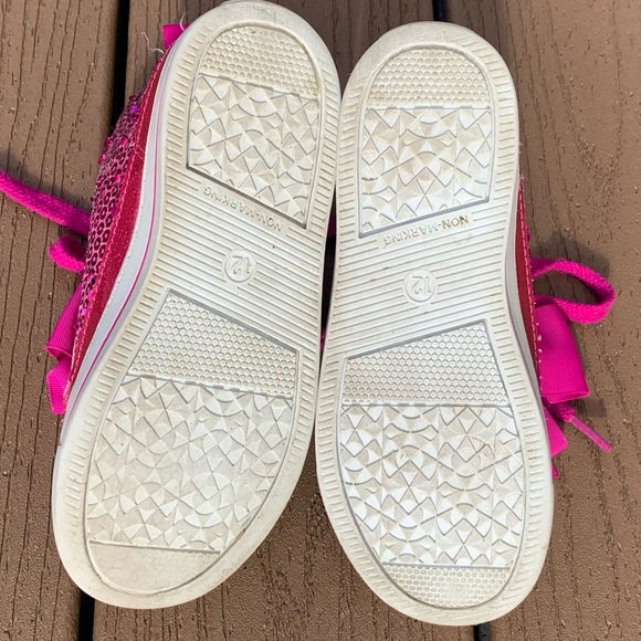 JO JO SIWA GIRLS HIGH TOP SEQUINED SNEAKERS SZ 12 - Picture 5 of 9